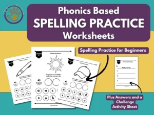 Spelling Practice Worksheets - Set 2