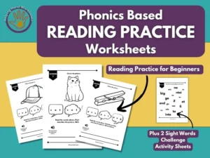 Reading Practice Worksheets - Sound Challenge
