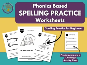 Spelling Practice Worksheets - Set 3