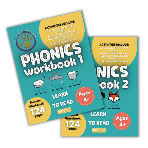 Phonics Workbooks for children in reception