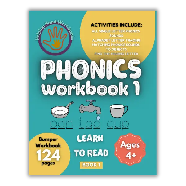 Phonics Workbook for children in reception