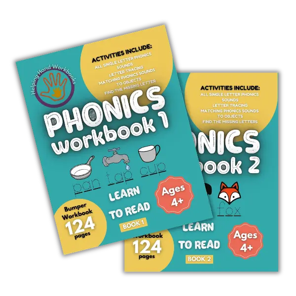 Phonics Workbooks for children in reception