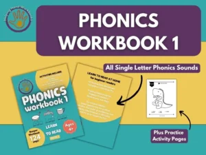 Phonics Workbook 1 for Reception aged 4-5